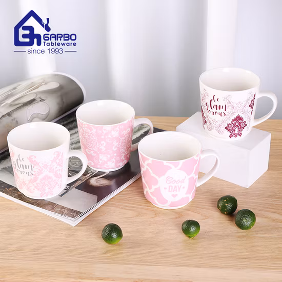 Customized Different Handle Enamelware Coffee Mug Colorful Enamel Mugs