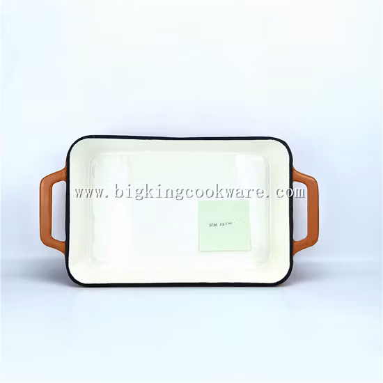 Rôtissoire rectangulaire en fonte émaillée